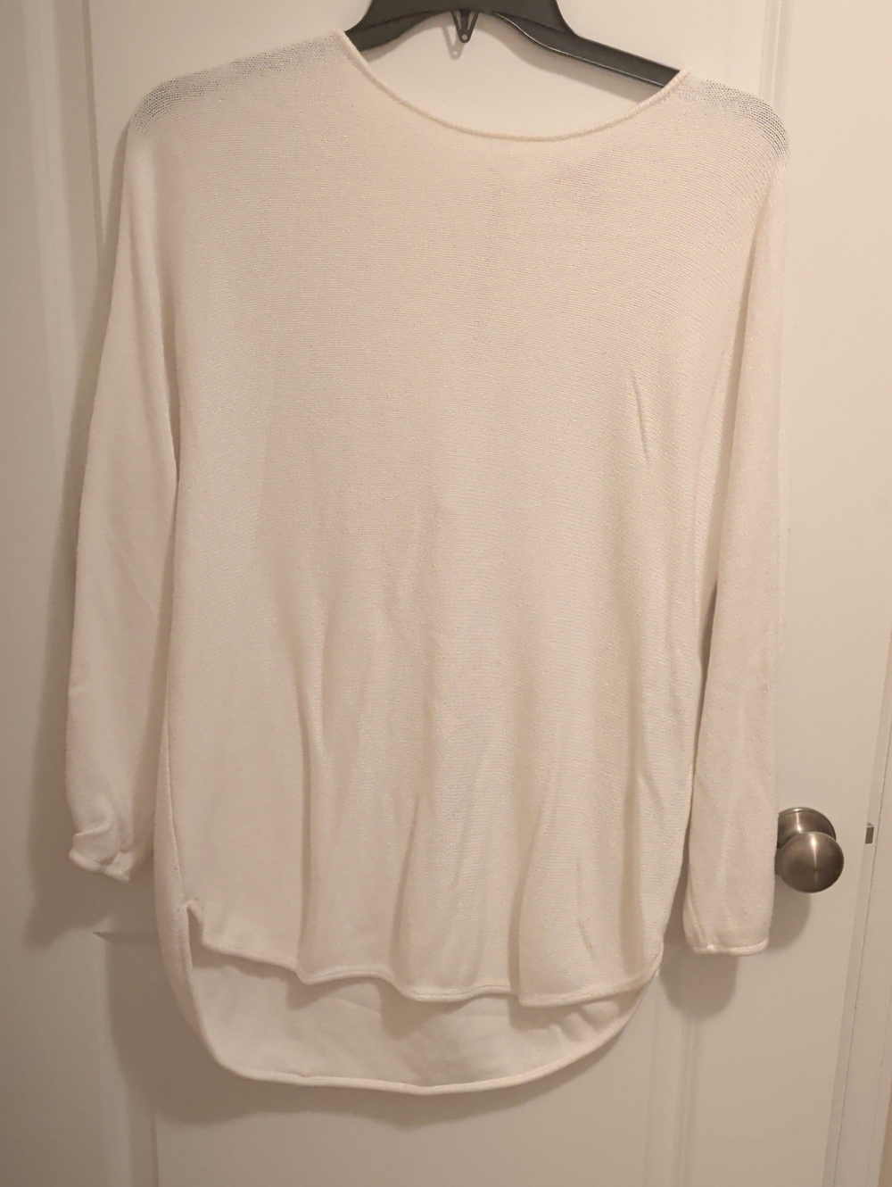Women's Crewneck Sweater - White